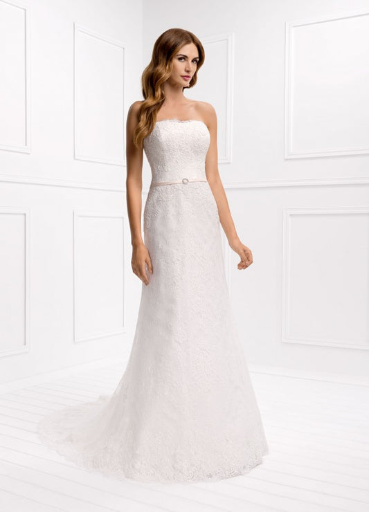 Brautkleid Elizabeth E-3301T Größe 38 ivory