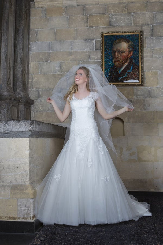 Brautkleid Bridalstar Caleb Größe 36 ivory